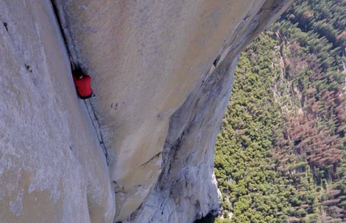 Watch: First Video Of Honnold’s ‘El Cap’ Free-Solo