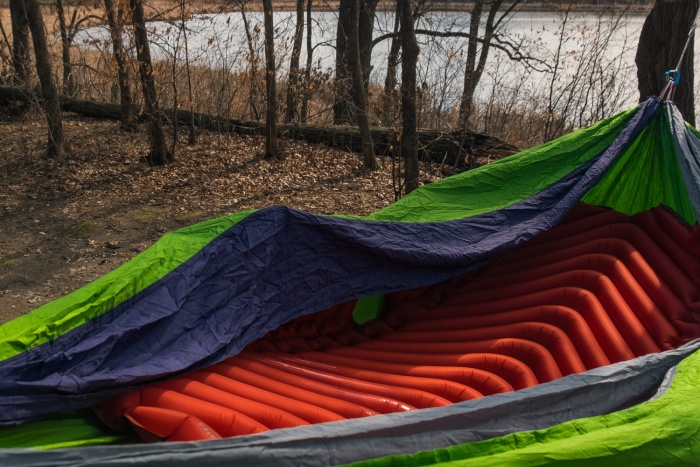 Klymit Insulated Hammock V Mattress Pad In Hammock