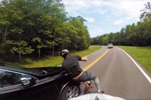 Caught On Camera: School Dean Hits Cyclist, Speeds Away