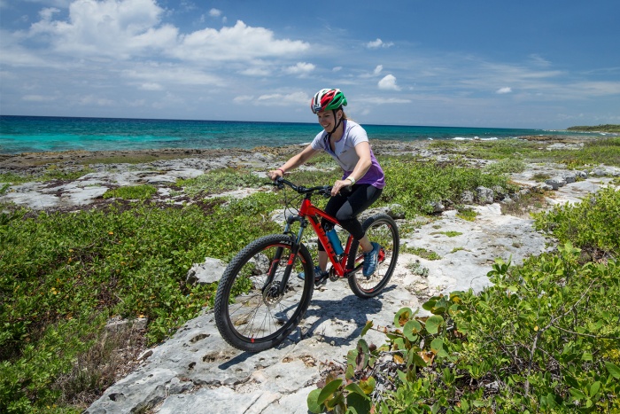 Mountain biking in the Yucatan