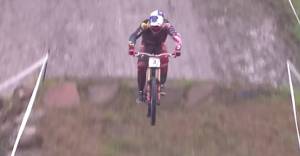 Watch: Aaron Gwin’s Insane UCI MTB Win On Rain Slicked Course