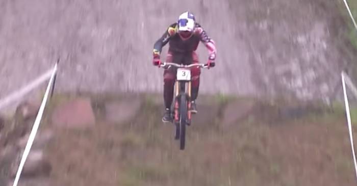 Watch: Aaron Gwin’s Insane UCI MTB Win On Rain Slicked Course