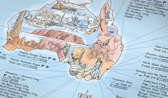 Awesome Maps Climbing Areas