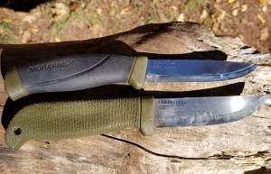 Budget Bushcraft: Cold Steel Finn Hawk vs. Mora Companion