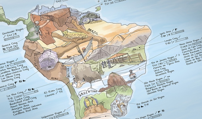 Awesome Maps Climbing Areas