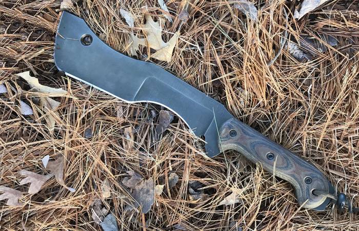 TM Hunt M18 Chopper Knife Review