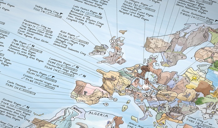 Awesome Maps Climbing Areas