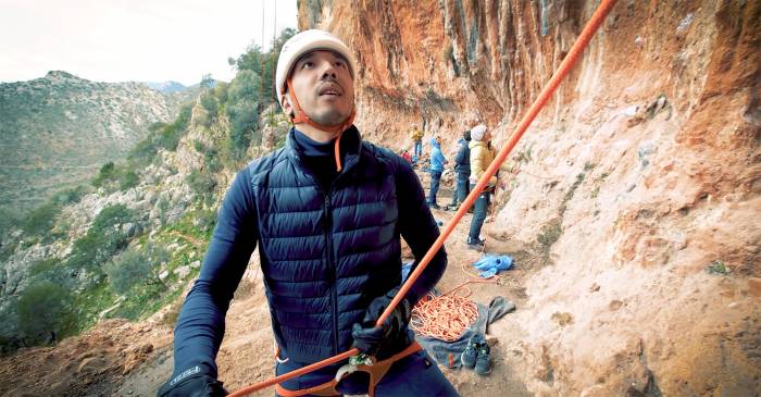 Best Belay Ever Rock Climbing