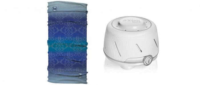 A buff and marpac sound machine are great sleep accessories