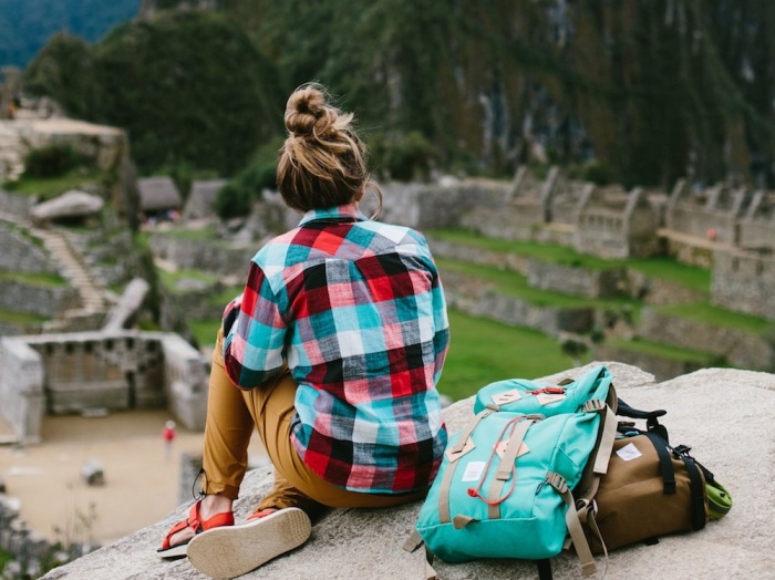 The best flannel shirts for women including this work shirt from Topo Designs