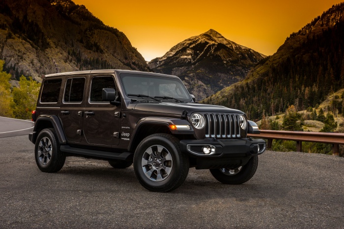 2018 jeep wrangler front