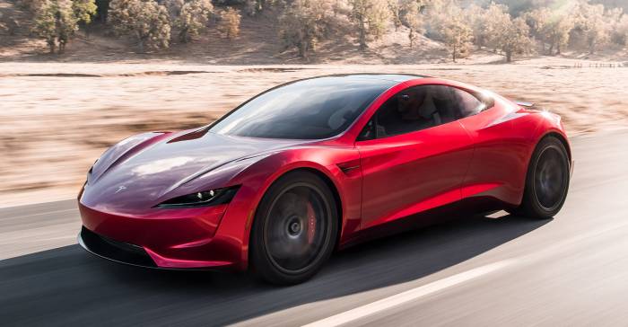 Tesla’s 2020 Roadster Does 0–60 in 1.9 Seconds