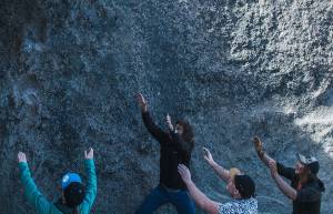 All Hail The Rock God! Photoshop Spawns Climbing Hilarity