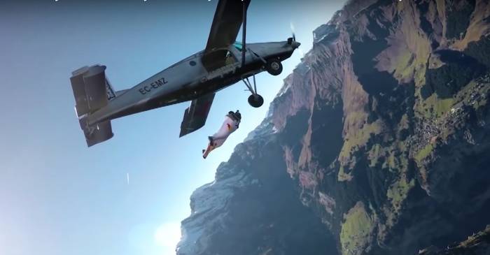 wingsuit airplane