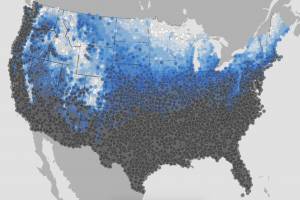 Will It Be a White Christmas? Interactive Map Shows Odds