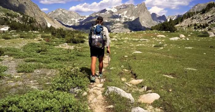 Continental divide trail video in four minutes