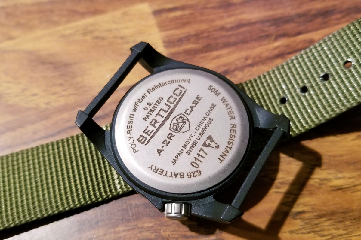 NoFrills Field Watch The Bertucci DX3