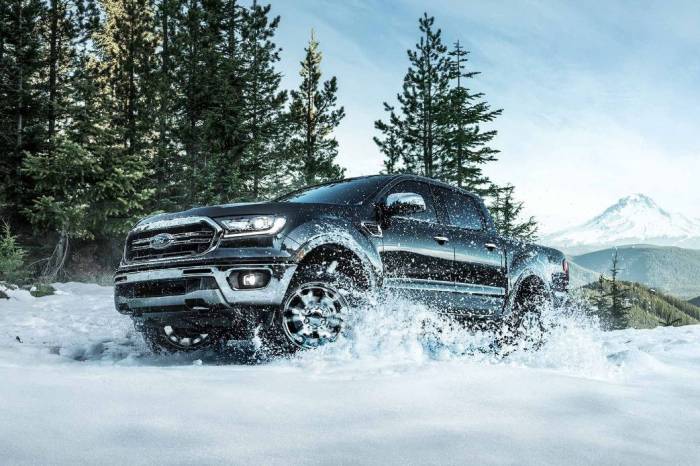 2019 ford ranger winter snow
