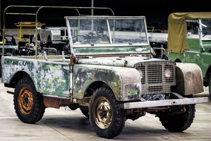 land rover series 1 1948 restoration