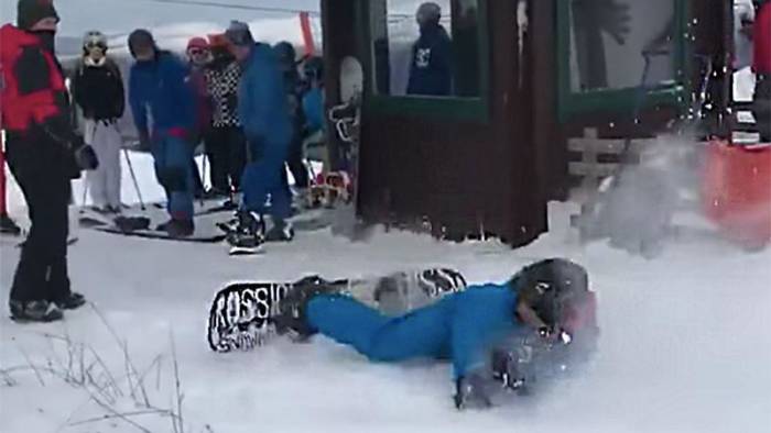 snowboard button lift