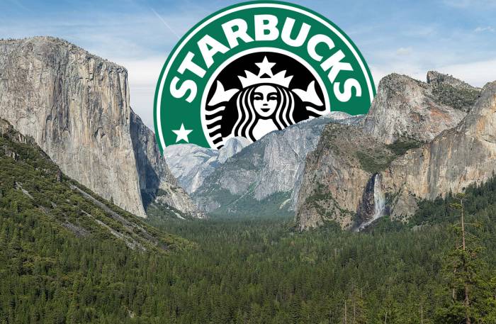 yosemite national park starbucks