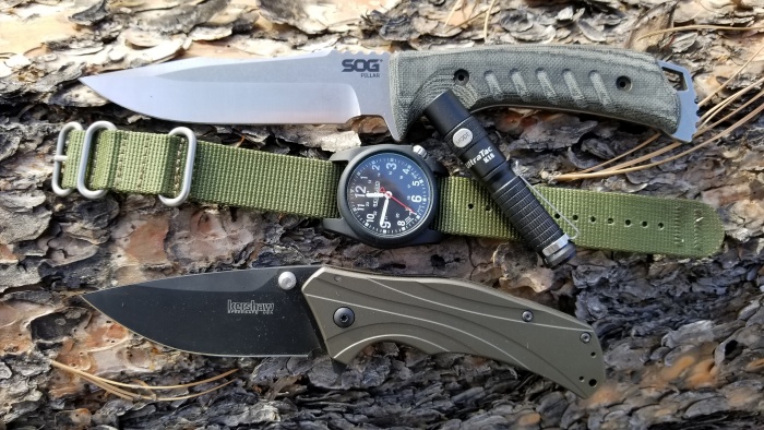 kershaw knockout SOG knife