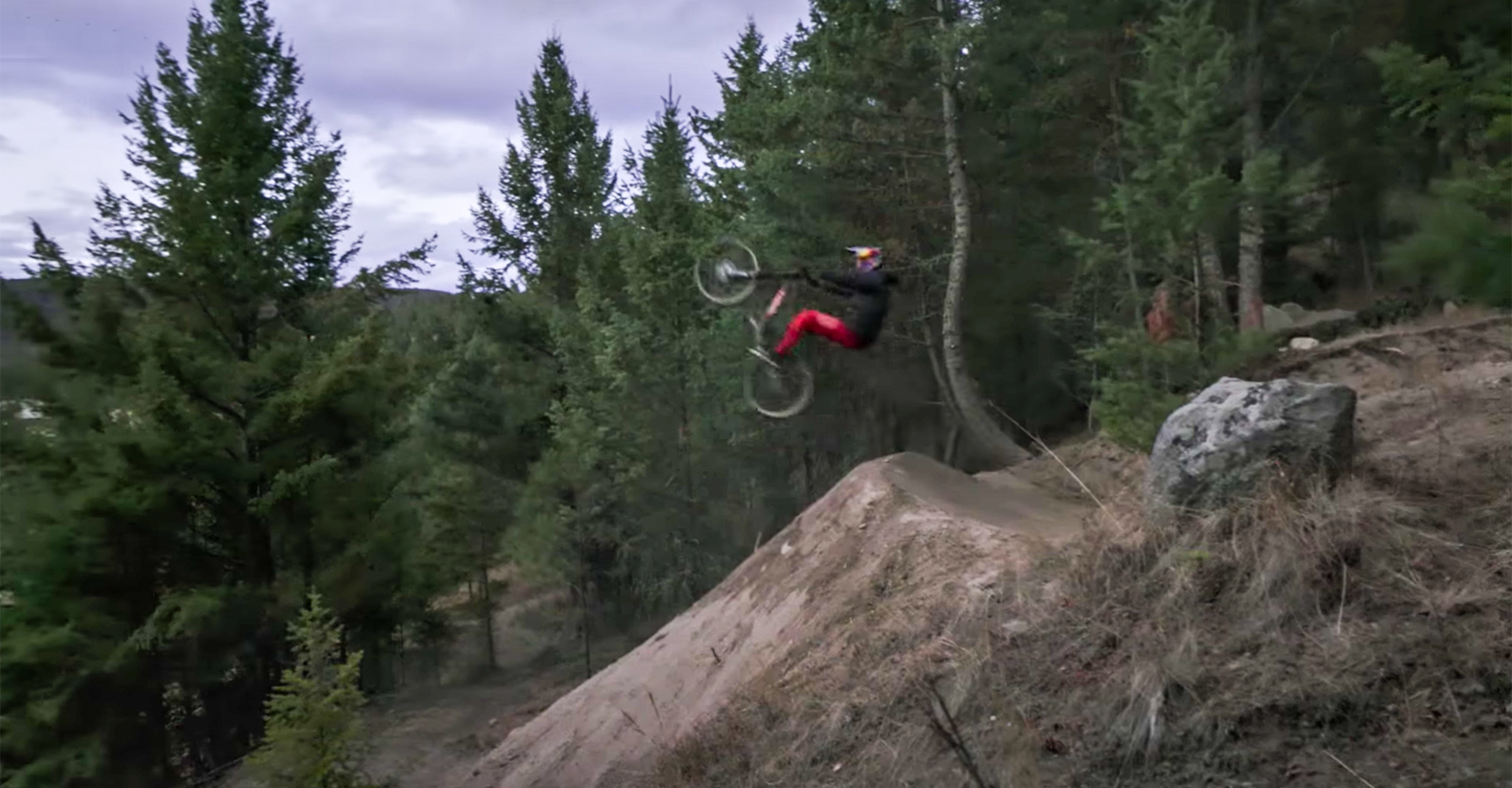 Brandon Semenuk Drops, Flips, and Blows Your Mind With MTB Stunts