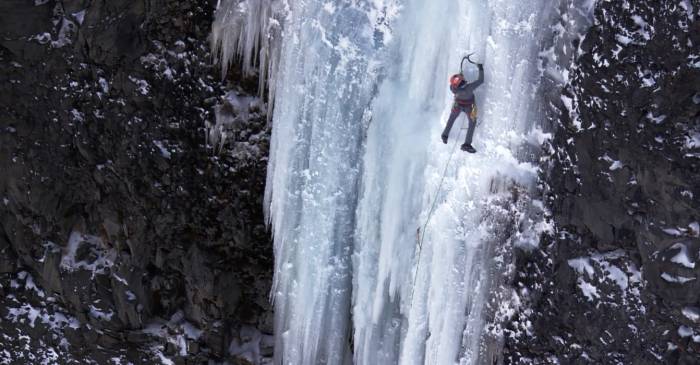 conrad anker ice climb