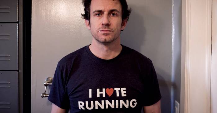 i hate running brandon leonard