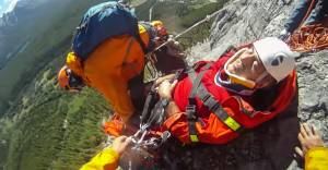 Heroes In Action: Watch Complete Rock Climbing Helicopter Rescue