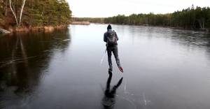Eargasm: Skating on Thin Ice Produces Otherworldly Sound