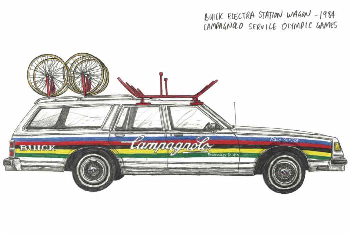 ‘Anatomy of Cycling’ Art Revives Retro Bike Culture
