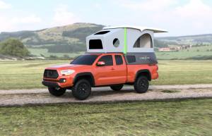 Meet Leentu, the 150-Pound Pop-Up Camper