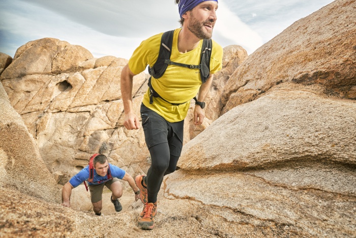 Merrell MQM Flex Ambassadors Hiking In Mountains
