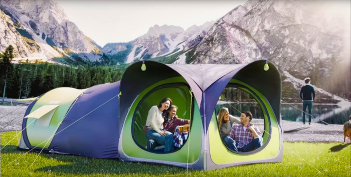 cinch tent hub