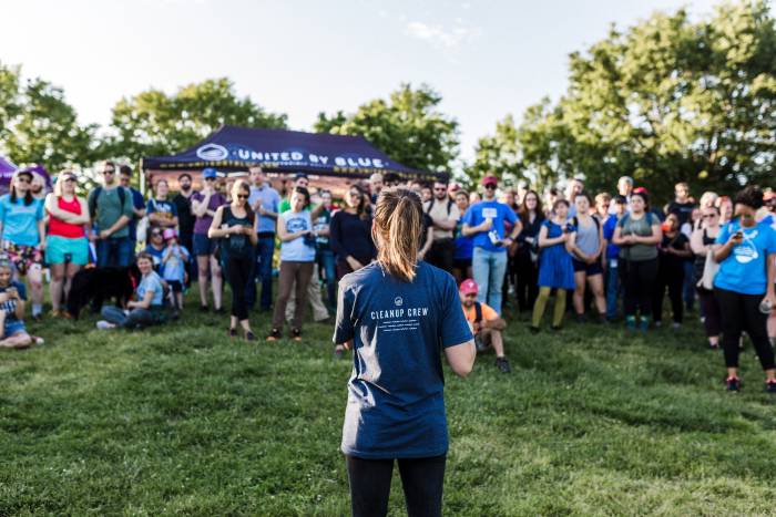 united by blue road trip clean up member job application