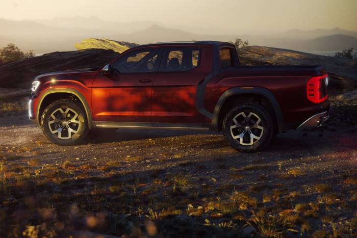 vw atlas tanoak profile pickup