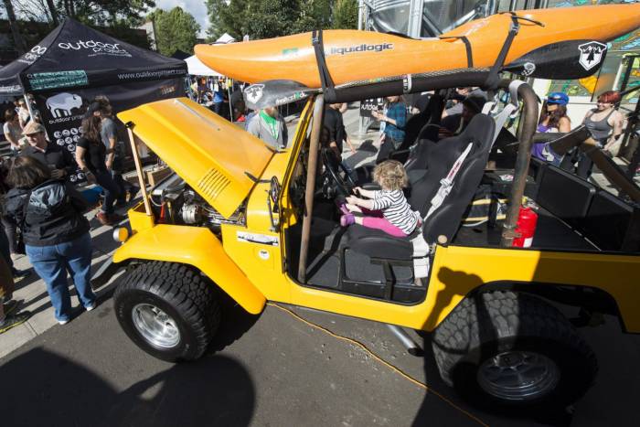 Fun for kids at Outdoor Project Block Party Festival