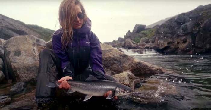 Watch: Epic Greenland Fly Fishing With One Rad Mom