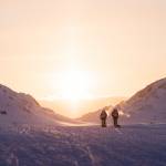 skiers greenland