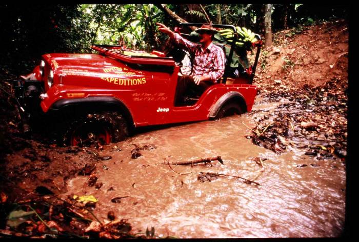 First Around the World Crossing by Jeep