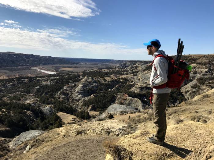 Theodore Roosevelt National park floating Little Missouri River