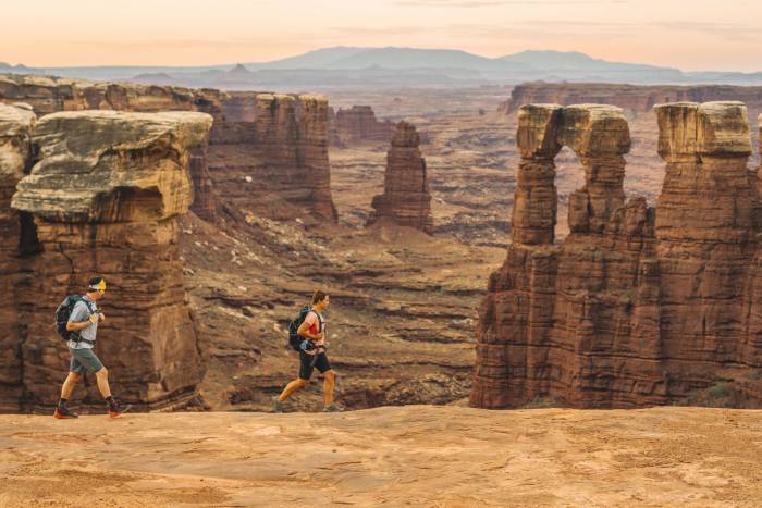 Hiking White Rim Trail Columbia Gear