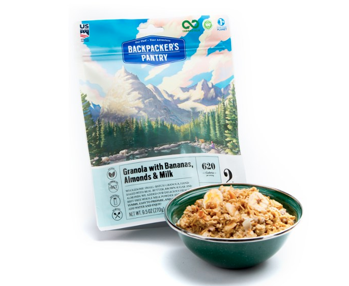 Backpacker's Pantry Granola with Bananas