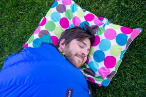 Sleep Well: Camp With a Real Pillow