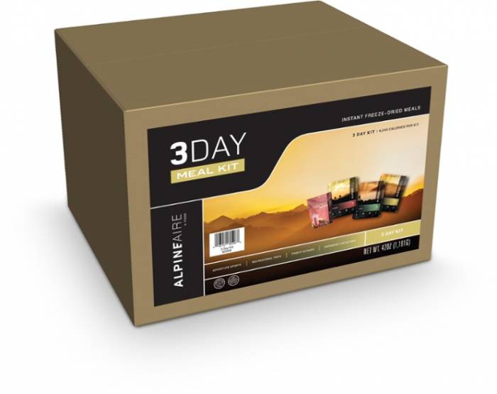 AlpineAire backpack meal kit