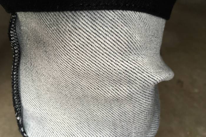 No marks inside Dyneema jeans