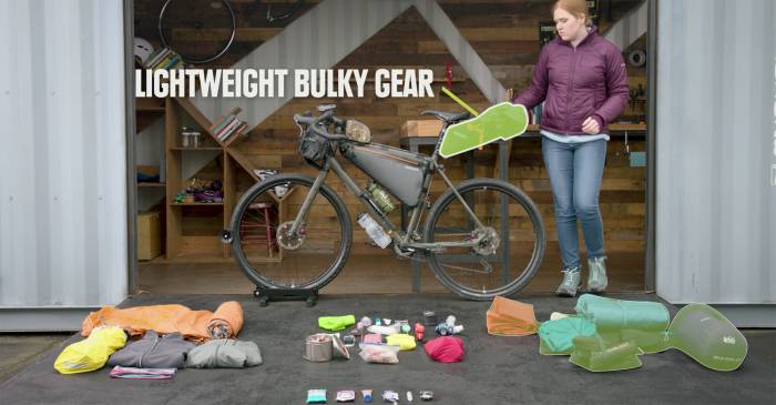 how to pack a bike for bikepacking