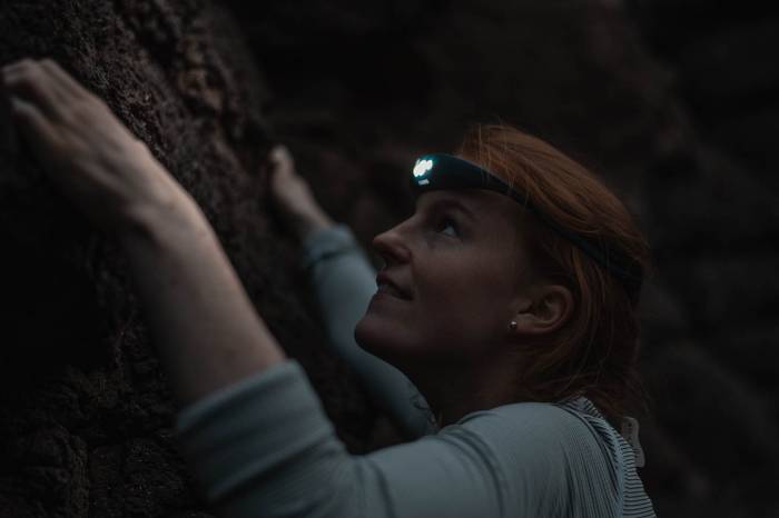 Knog Bandicoot headlamp climbing light