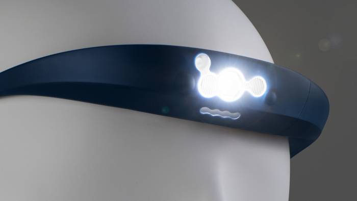 Knog Bandicoot headlamp with four sets of LED lights